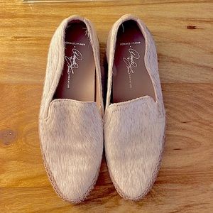 Donald J. Pliner, signature extra rare woman animal skin loafers, made in Italy